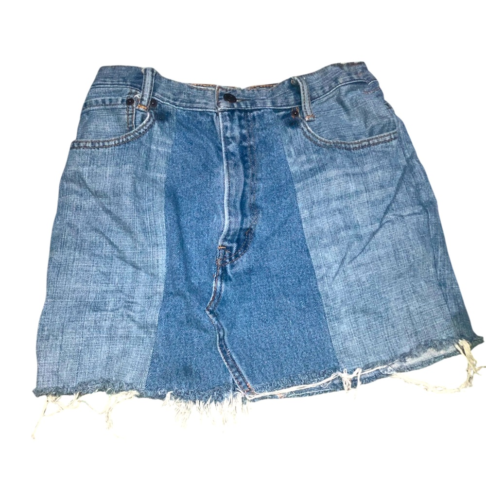 Vintage Levi’s Patchwork Skirt